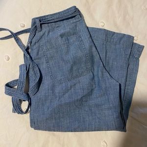 GAP Wide Leg Linen Pants
